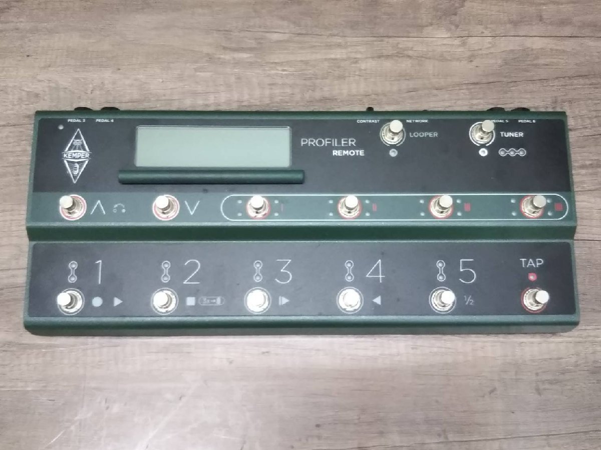 △8119 ジャンク品 器材 フットスイッチ Kemper PROFILER REMOTE