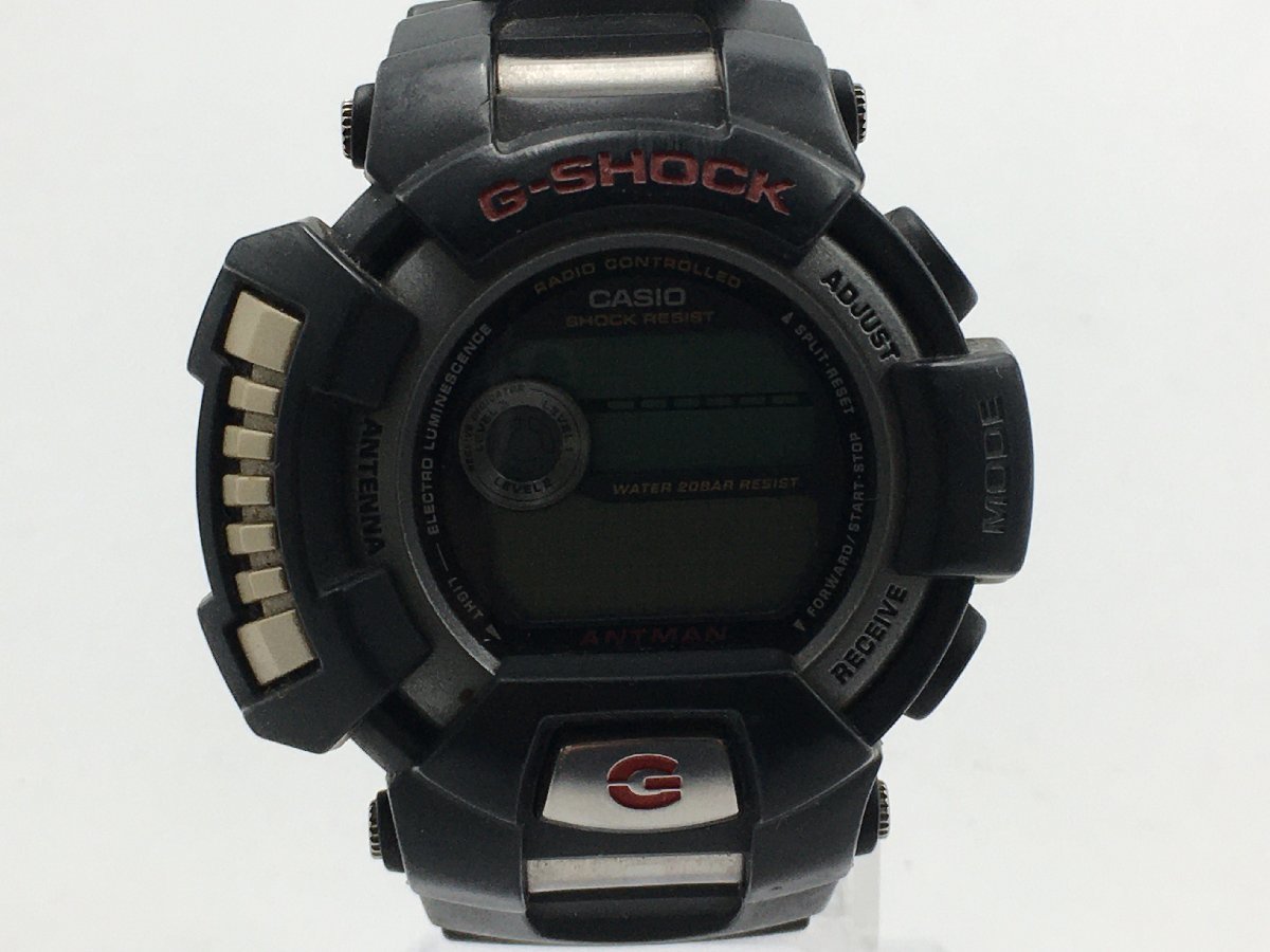 ♪△【CASIO カシオ】GW-100Q G-SHOCK ANTMAN 希少 デジタル文字盤