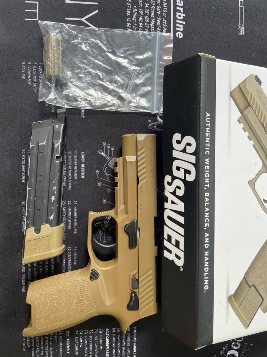 P320 M17 Laylax vfc 国内 SIG AIR Proforce シグ CO2 JASG認定 タン