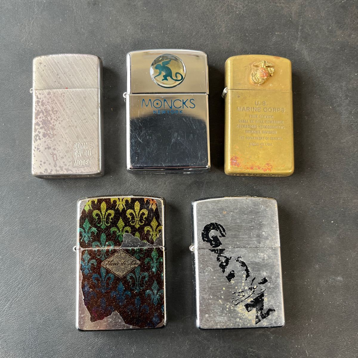 ZIPPO ジッポ オイルライター ジッポー ジッポライター ジッポーライター まとめて 未使用品あり★10 ZIPPO オイルライター ジッポ