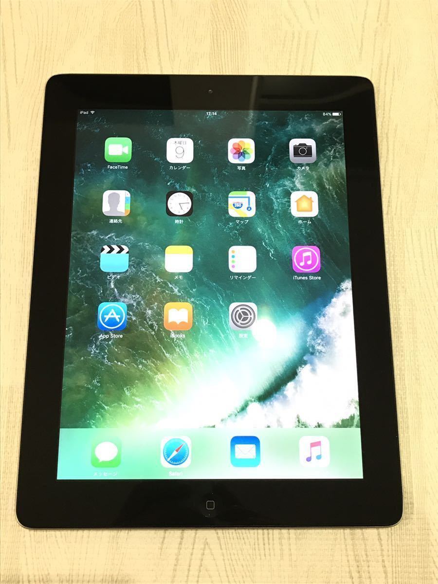 美品 Wi-Fi本体 iPad 第4世代 16GB 012C ホワイト 電池良好 iPad 16GB