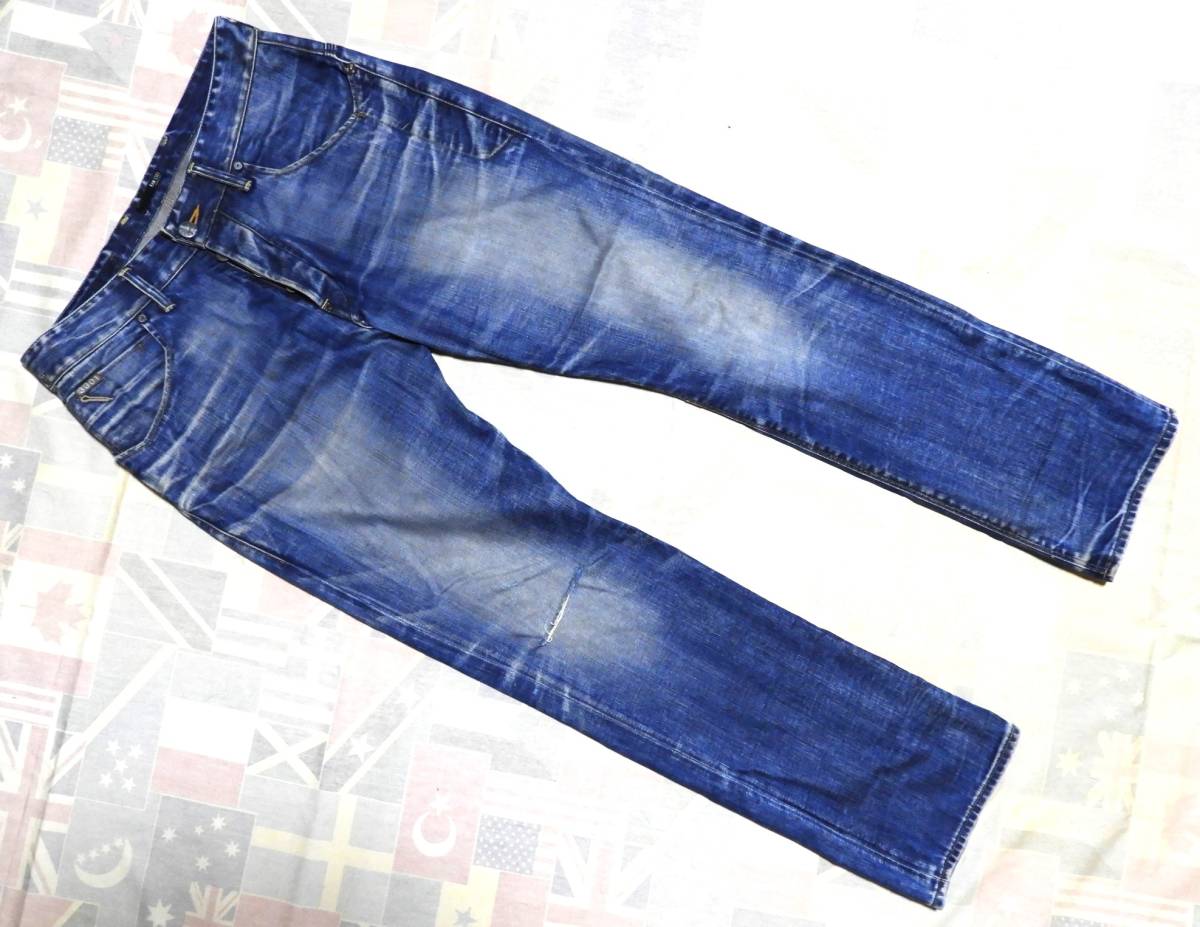 ☆G-STAR RAW【ジースターロウ「3301」ダメージ デニム ジーンズ 