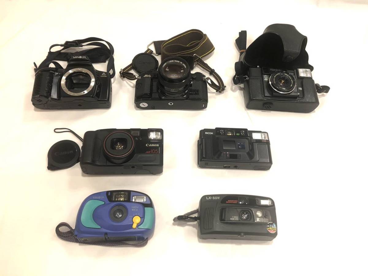 アガベ チタノタ “黒豹” M2280他)1円スタート！ CANON・MINOLTA 他 /フィルムカメラ・レンズ
