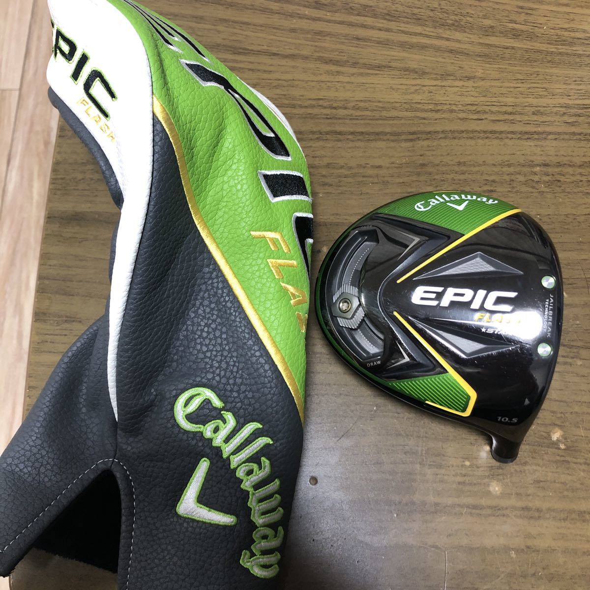キャロウェイ エピックフラッシュスター　ドライバーヘッド　1W 10.5° ヘッドカバー