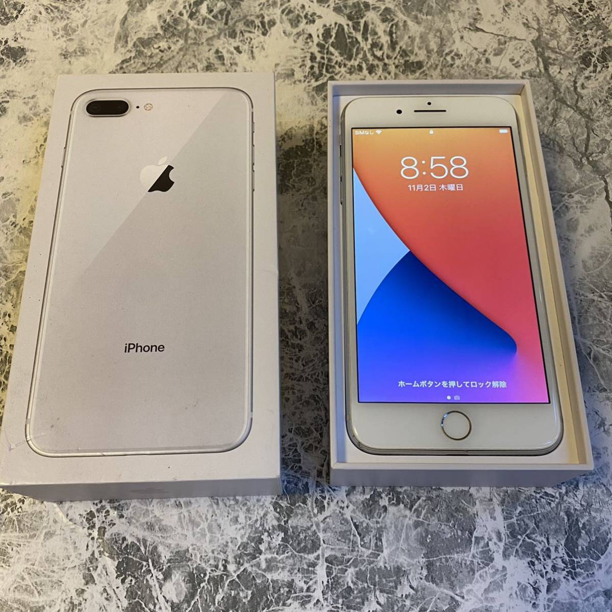 iPhone 8 plus 本体　シルバー　ジャンク品 iPhone8 Plus 64GB シルバー SIMフリー ジャンク品 美品 【公式通販】