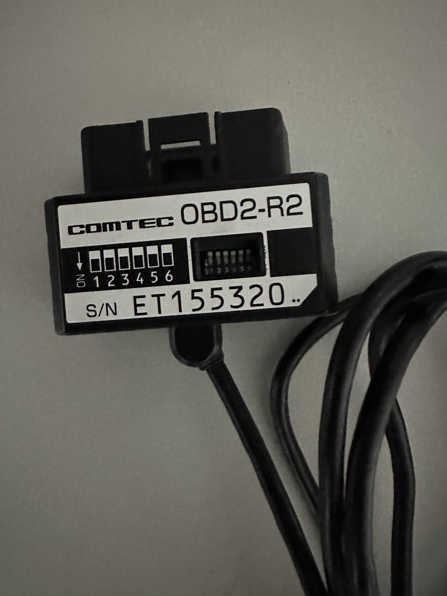 コムテック708LV OBD2-R4 セット コムテック OBD2接続アダプター OBD2-R2