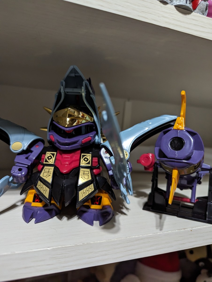 人気SALE，豊富な】 元祖SDガンダム SD戦国伝「闇皇帝」(組み立て済み