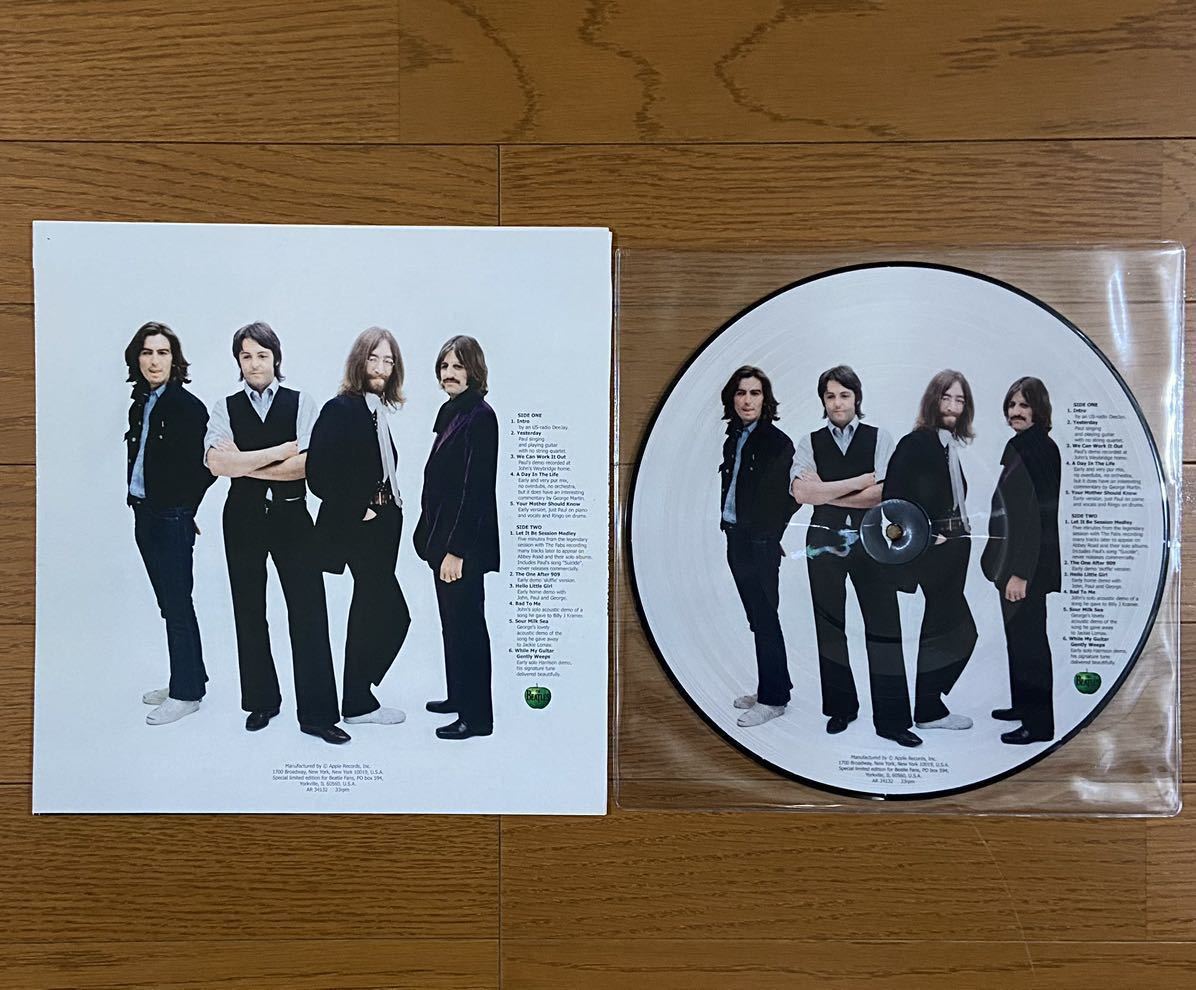 The Beatles - Let It Unplugged / LPピクチャーレコード10インチ