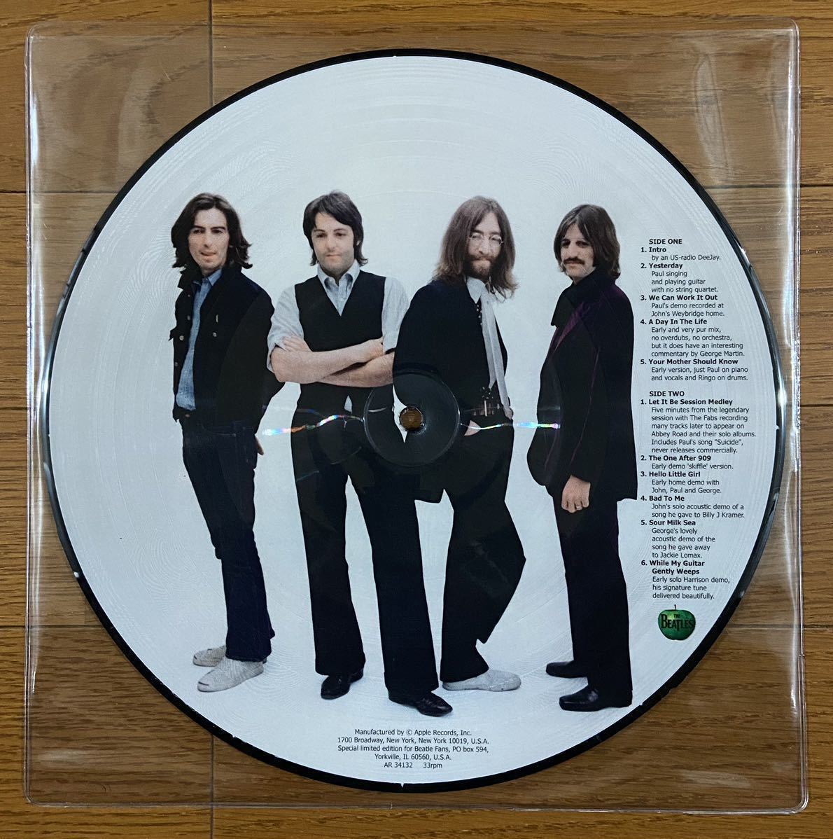専用② The Beatles - Let It Unplugged / LPピクチャーレコード10インチ