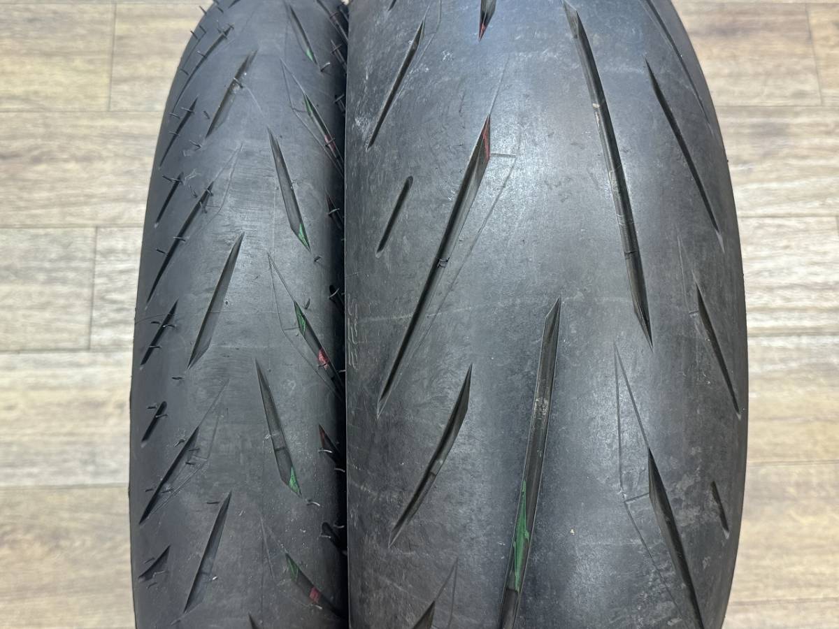 500km程度使用】 BS S22 120/70ZR17 190/55ZR17 前後セット 検