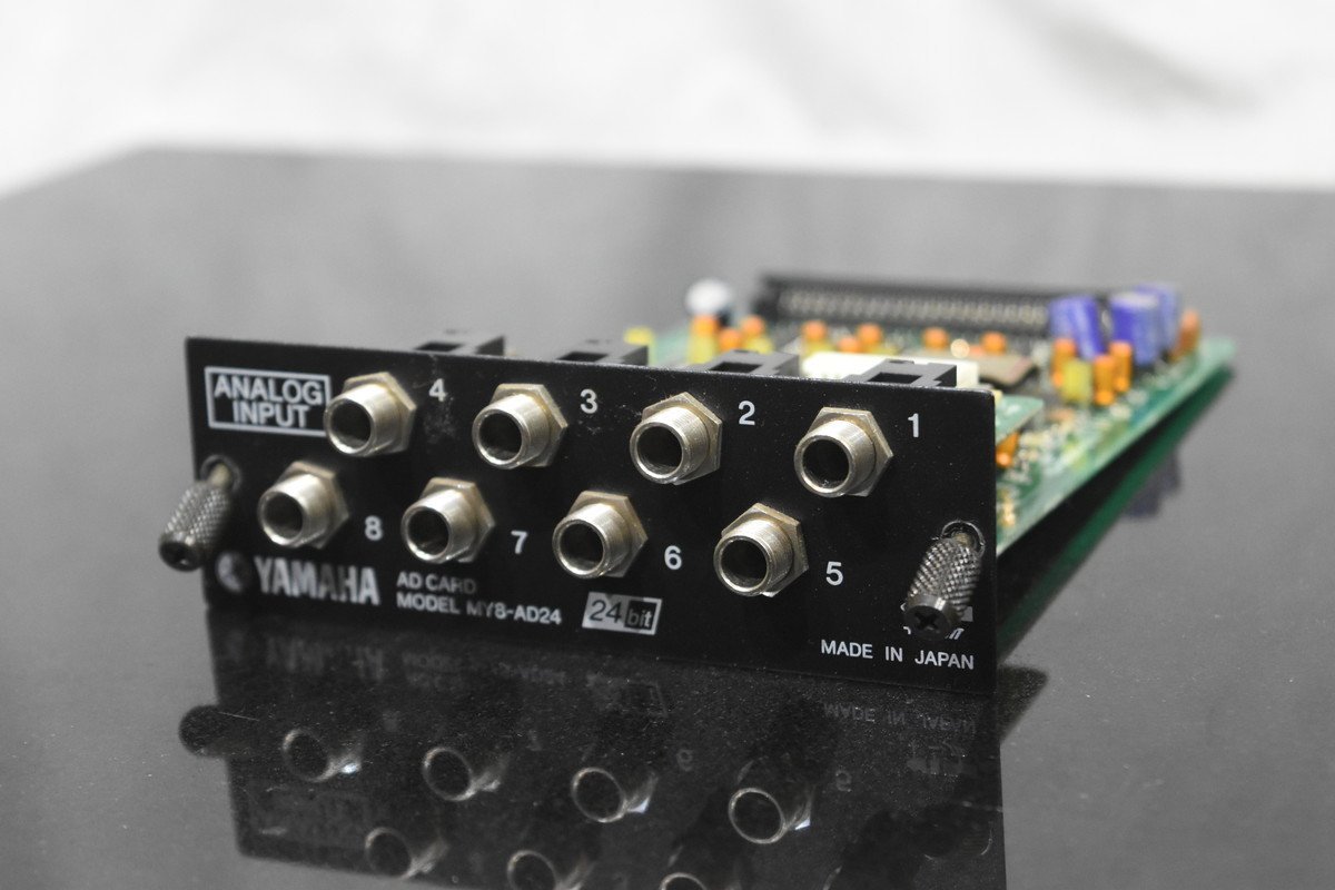 YAMAHA ヤマハ MY8-AD24 8チャンネル アナログ入力カード MY8-AD24