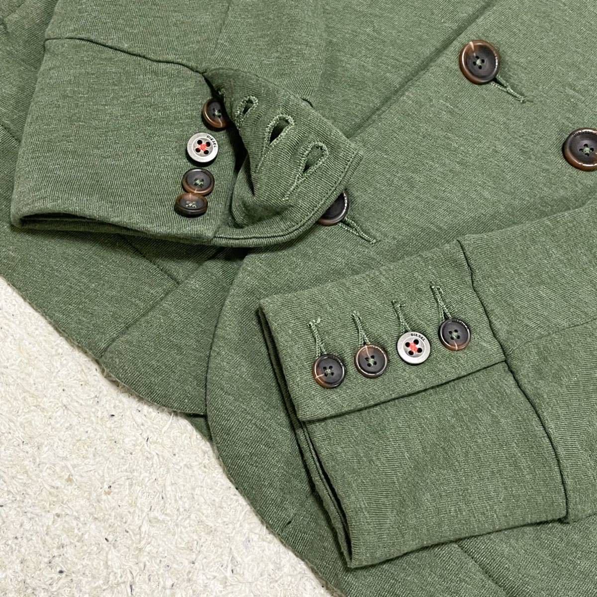 DIESEL イタリアンファブリック ピーコート ダブルブレスト ジャケット