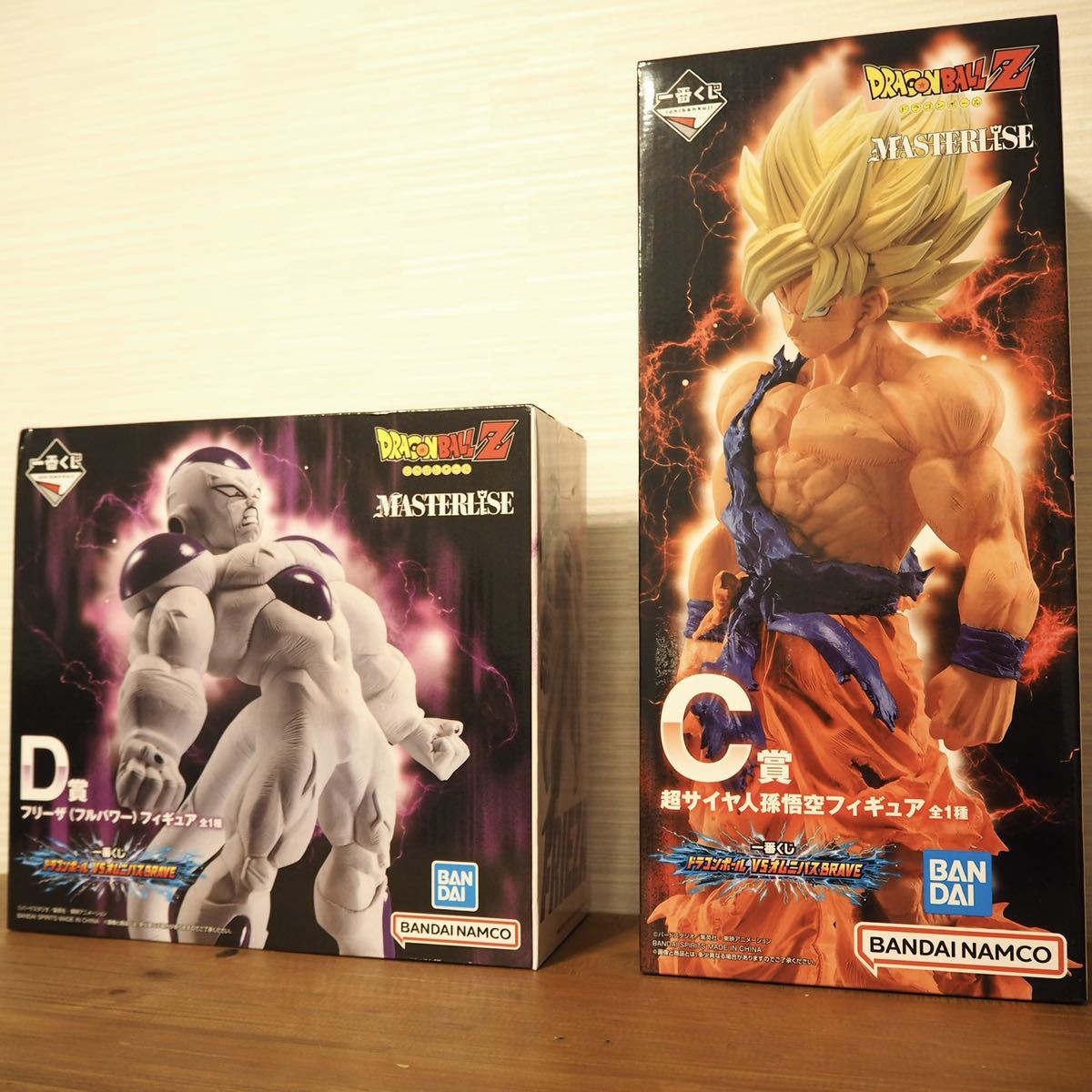 箱のみ】一番くじ ドラゴンボール VSオムニバスBRAVE C賞 超サイヤ人