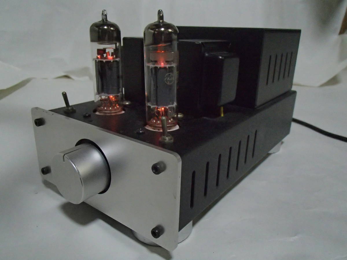 超三極アンプ エレキットTU-870 6BM8シングル ステレオパワーアンプ