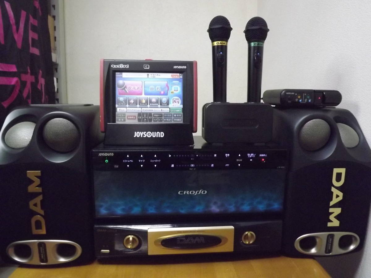 ② 送料無料 カラオケJOYSOUND エクシング クロッソ JS-WX 訳有品 必見