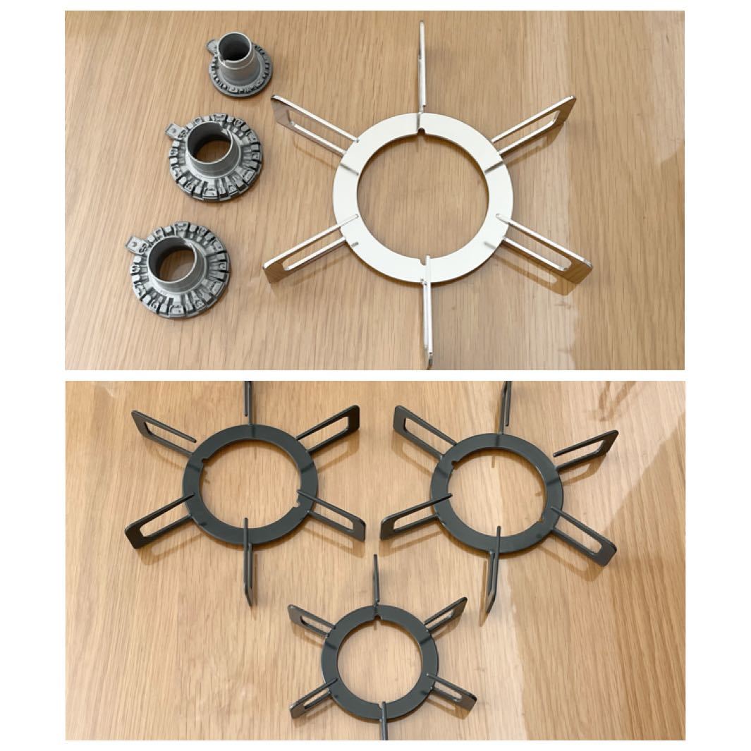 NORITZ ノーリツ 五徳&バーナーキャップセット ラックリング五徳 コンロ