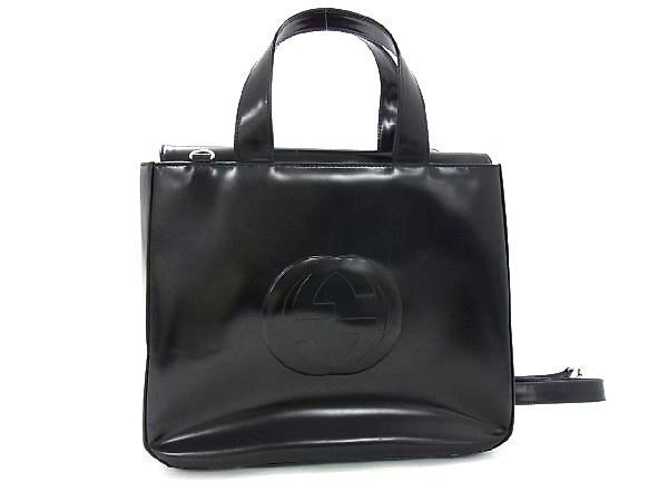 1円 □美品□ GUCCI グッチ 000 2058 0504 5 インターロッキングG レザー