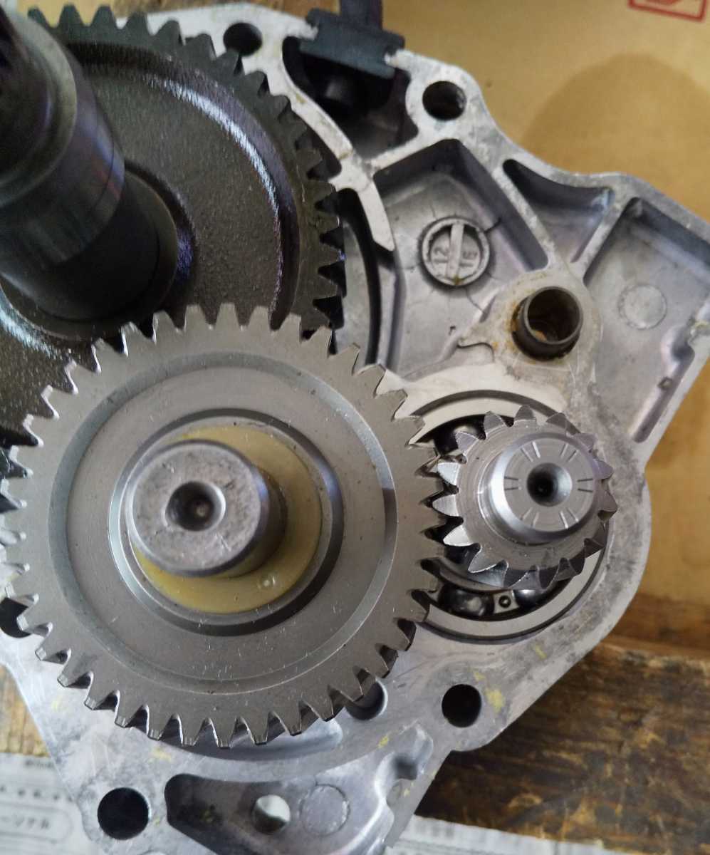 ホンダ　AF34E-　ZX ミッションAssy 一次側15x41 ハイギヤ仕様　ベアリング6203新品。AF35ZX
