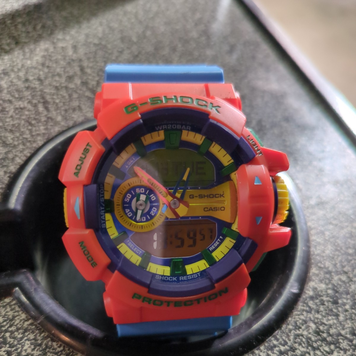 CASIO G-SHOCK GA-400 ハイパーカラーズ 電池交換済み G-SHOCK