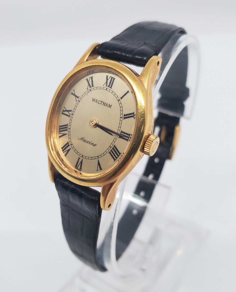 No.311 ウォルサム WALTHAM Maxine マキシーヌ 手巻き レディース 腕時計 ジャンク 要修理