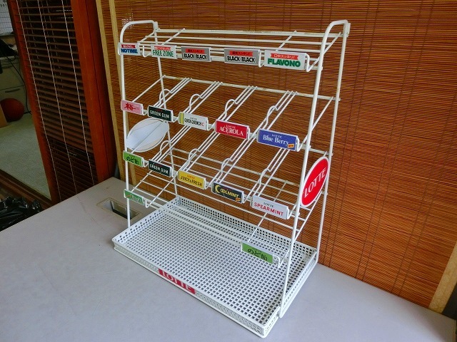 かA1S ガムスタンド ロッテ ガム LOTTE 什器 陳列棚 レジ横