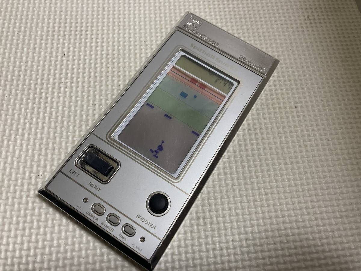 任天堂 GAME&WATCH SPITBALL SPARKY スピットボールスパーキ BU-201