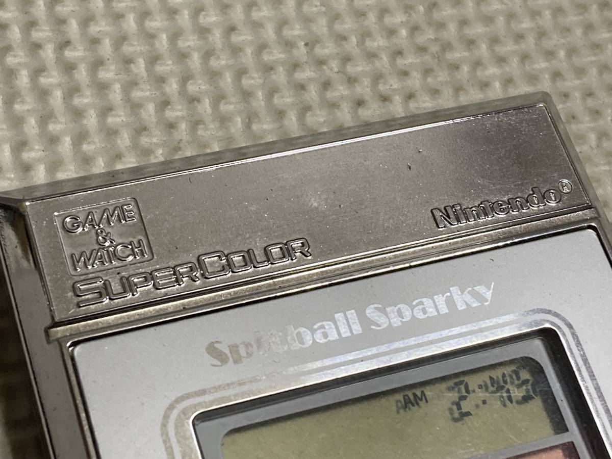 任天堂 GAME&WATCH SPITBALL SPARKY スピットボールスパーキ BU-201 