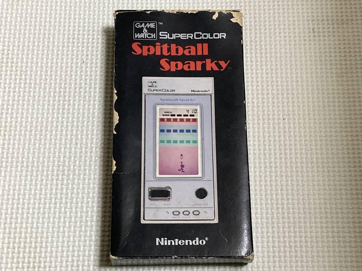 任天堂 GAME&WATCH SPITBALL SPARKY スピットボールスパーキ BU-201