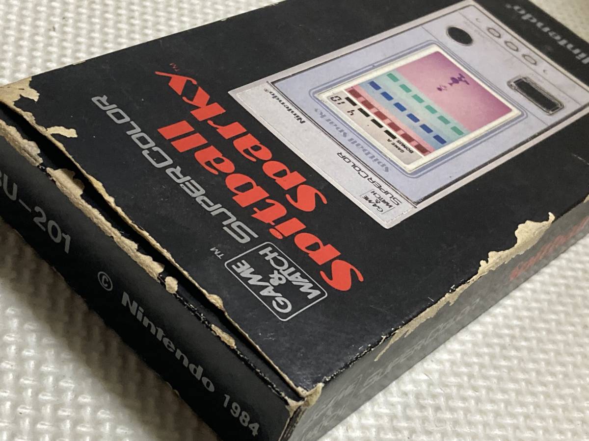 任天堂 GAME&WATCH SPITBALL SPARKY スピットボールスパーキ BU-201 