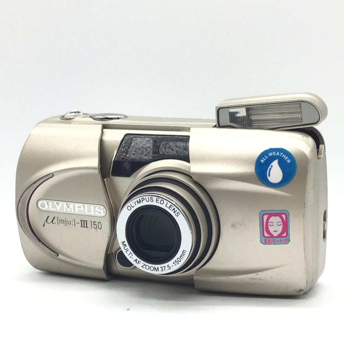 ☆ジャンク OLYMPUS μ-III 150 ⑦ T3365 OLYMPUS オリンパス μ [mju