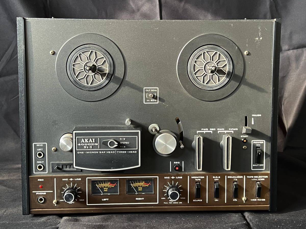 4000DS オープンリールデッキ アカイ AKAI MK-II オーディオ機器 MK-ⅱ