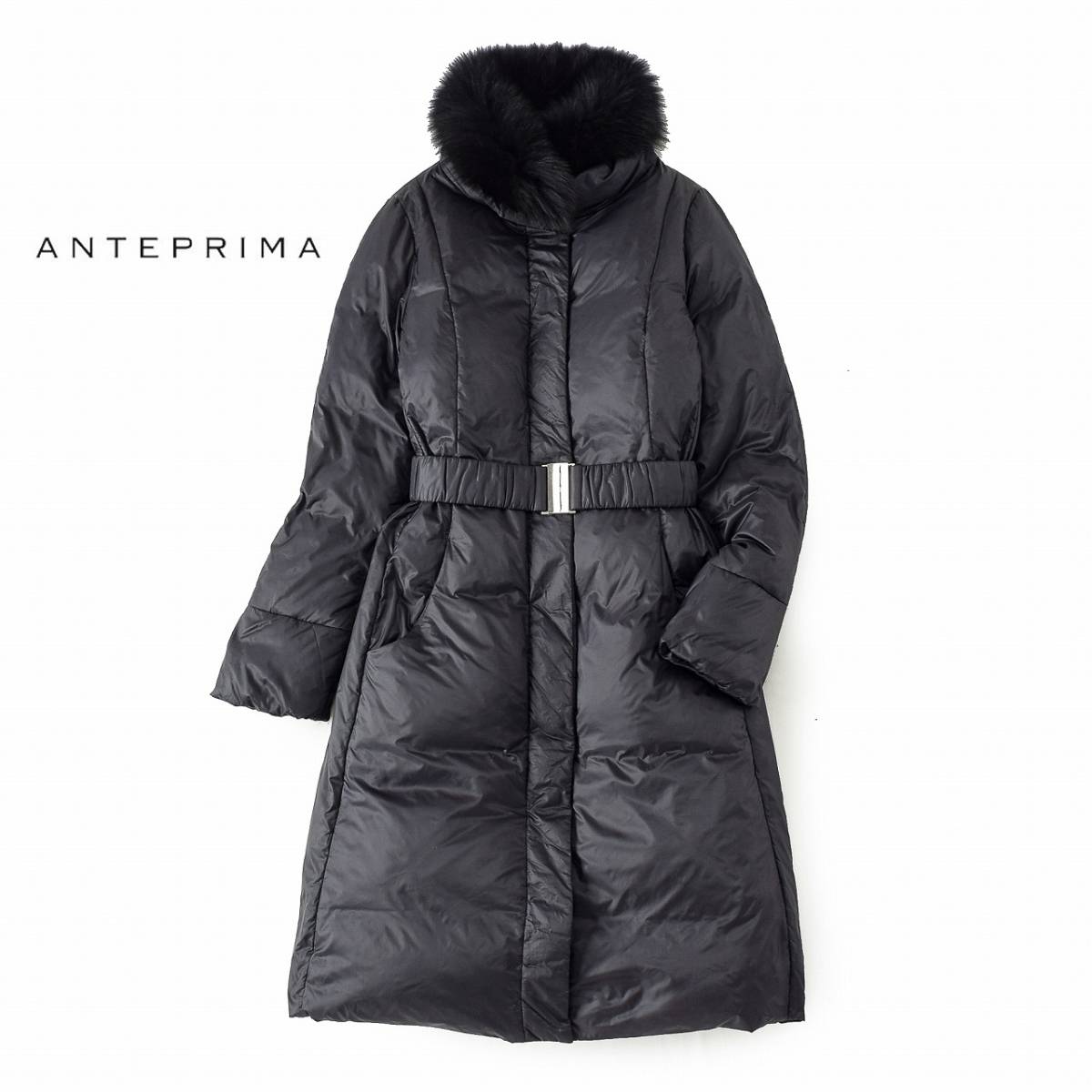 美品★アンテプリマ11万★38size/7号★ダウンコート光沢黒G212 Online store News｜公式アンテプリマ