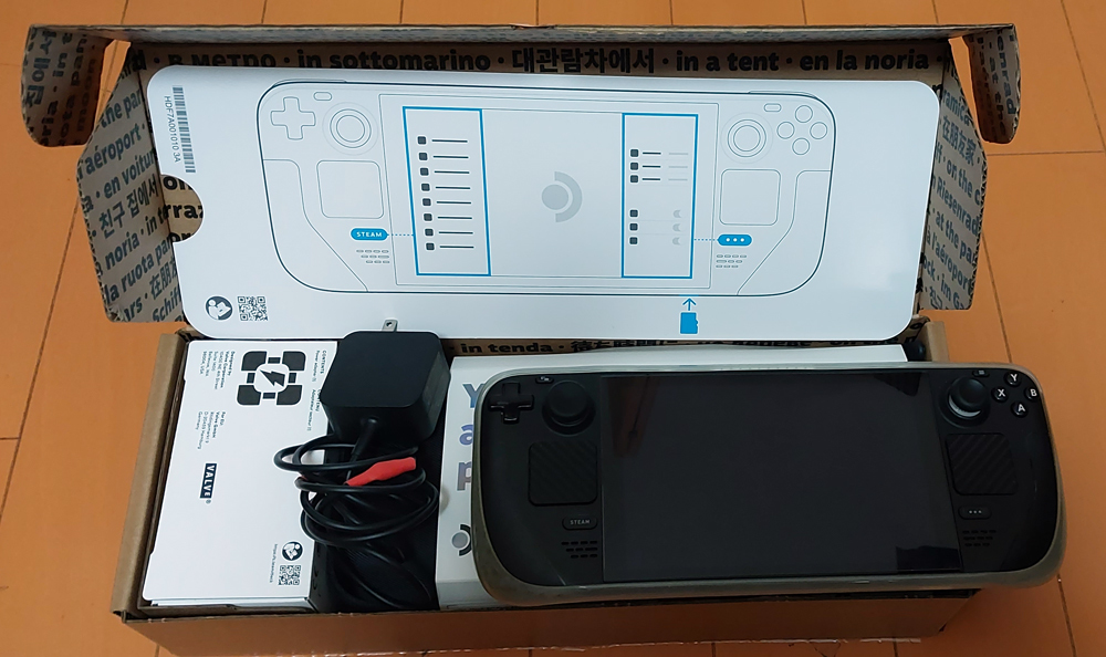 Steam Deck 256GB Valve for LCD with Switch Nintendo – Card Hard