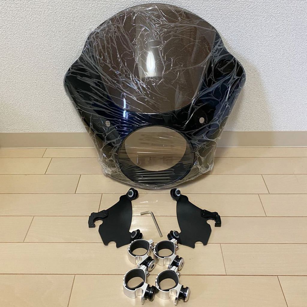 【最終値下げ、本日まで】フェアリング ハーレーXL883フロントカウル 最終値下げ スポーツスター ビキニカウル フェアリング 39mm ハーレー