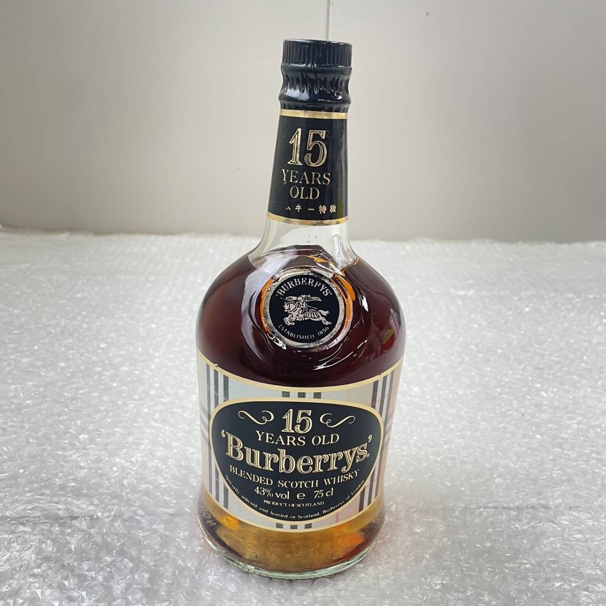 希少】Burberrys バーバリー 18年 スコッチウィスキー 【公式通販】