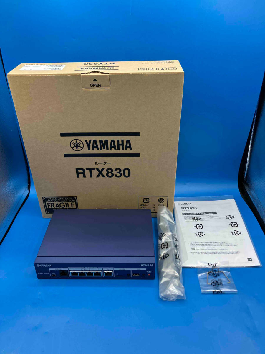 未使用品 YAMAHA ヤマハ RTX830 ルーター 店舗受取可(ルーター