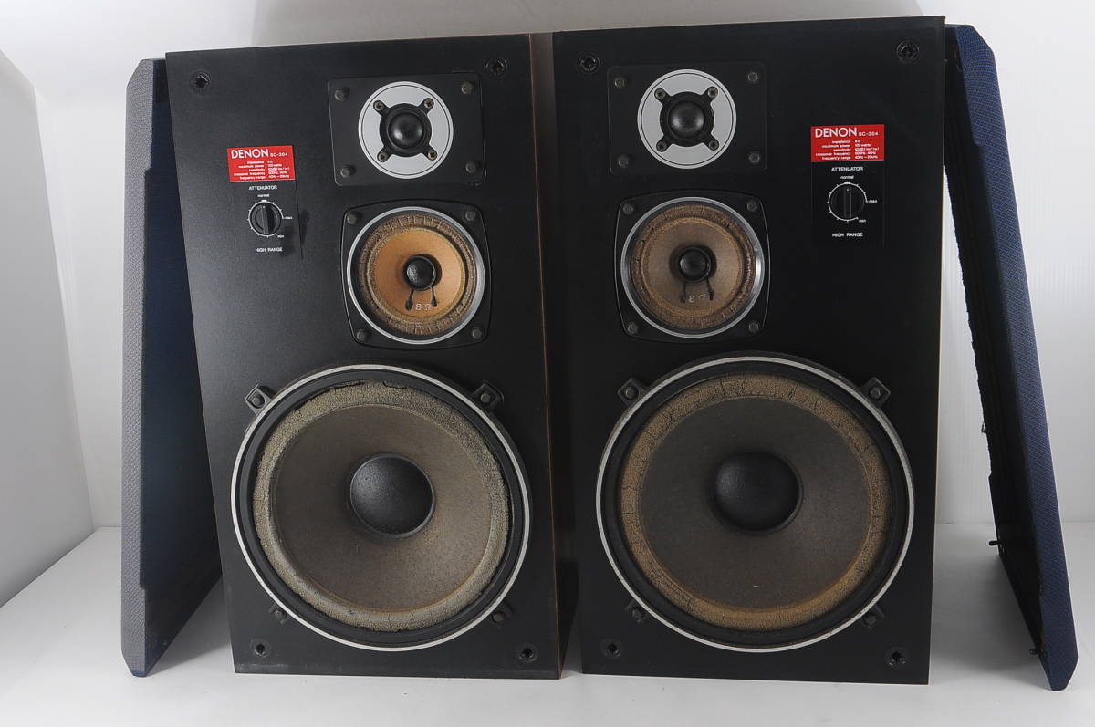 MPM29]動作品 DENON SC-304 3Wayスピーカー デノン スピーカー ペア SC