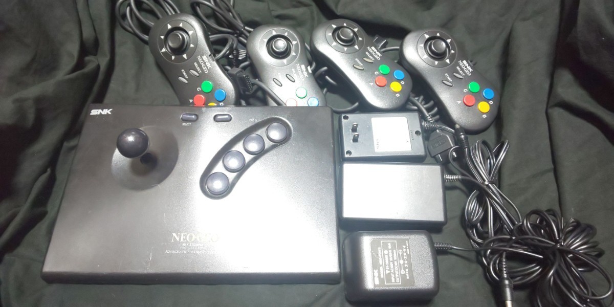 NEOGEO ネオジオ コントローラー PAD アダプターなど動作未確認