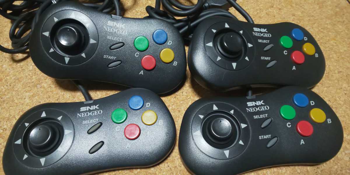 NEOGEO ネオジオ コントローラー PAD アダプターなど動作未確認