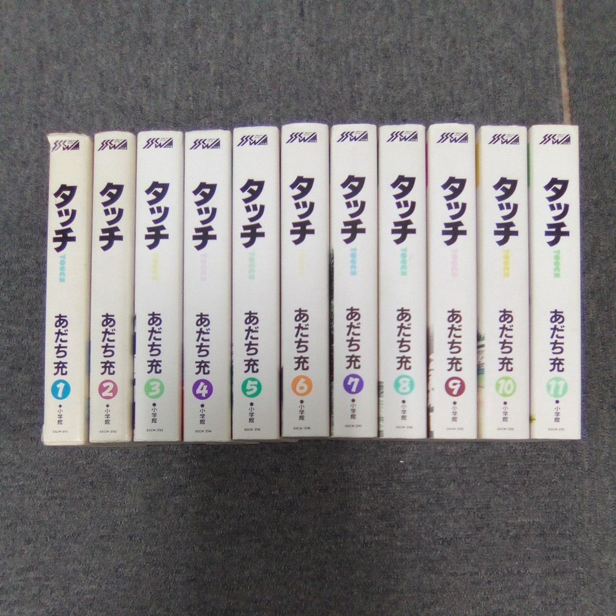 タッチ TOUCH ワイド版 1-11巻 全巻セット あだち充 小学館 少年サンデーコミックス管理番号836(全巻セット)|売買された ...