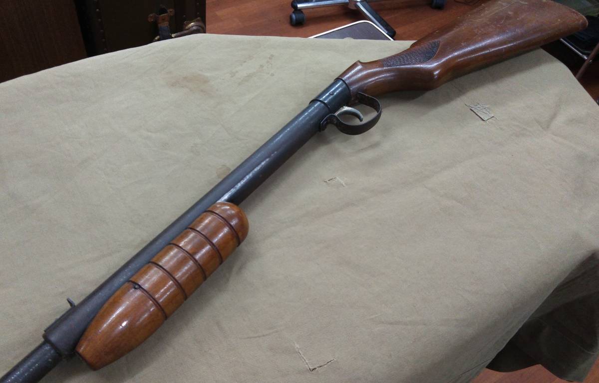◎コルク銃 NAKAYA GUN 63 INDIAN MADE IN JAPAN ナカヤ 昭和レトロ