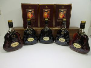 新品・未開封】 ヘネシー Hennessy XO クリアボトル 金キャップ