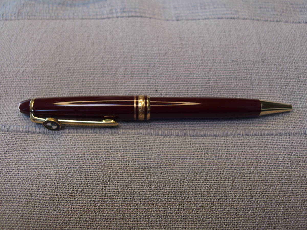 MONTBLANC MEISTERSTUCK ボールペン　ボルドー／ゴールド