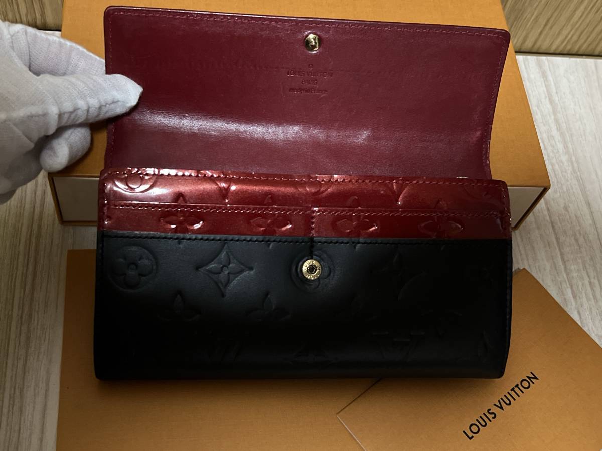 ルイヴィトン 二つ折り長財布 ヴェルニ ジッピーウォレット M61226 