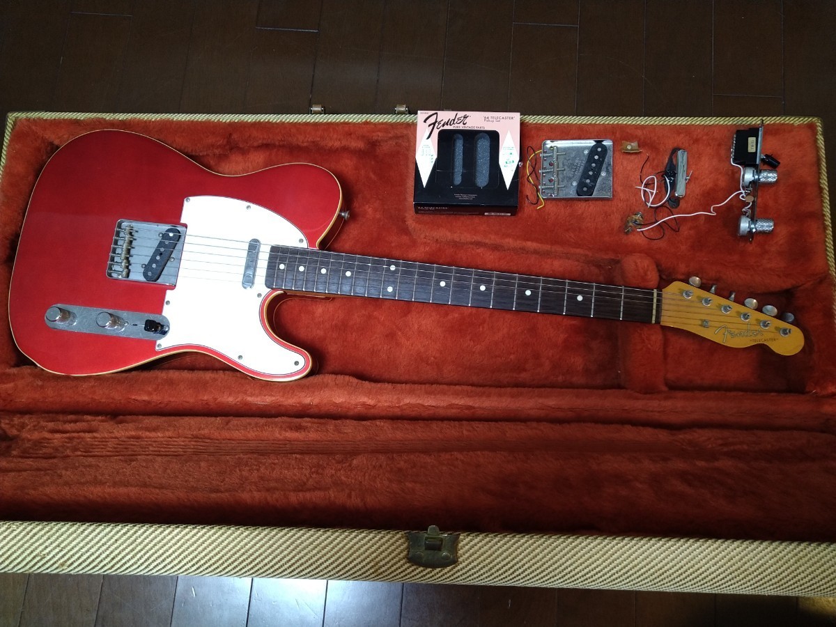 Fender Japan TELECASTER テレキャスターバインディング キャンディ