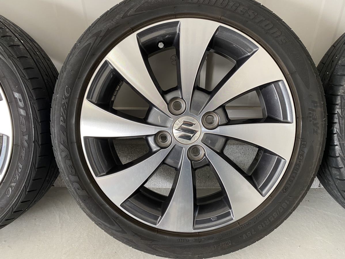 スズキワゴンR mh23s 純正アルミホイール 4本 ワゴンR 中古 アルミホイール4本 MH23S 純正 15インチ 4本セット