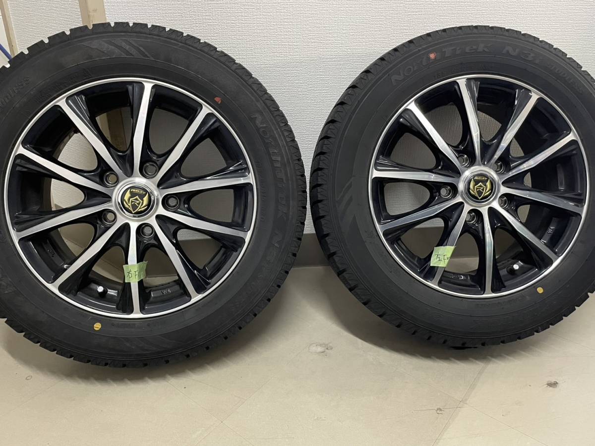 スタッドレスタイヤ North Trek N3i 185/65R15 88Q ・ ホイール WEDS