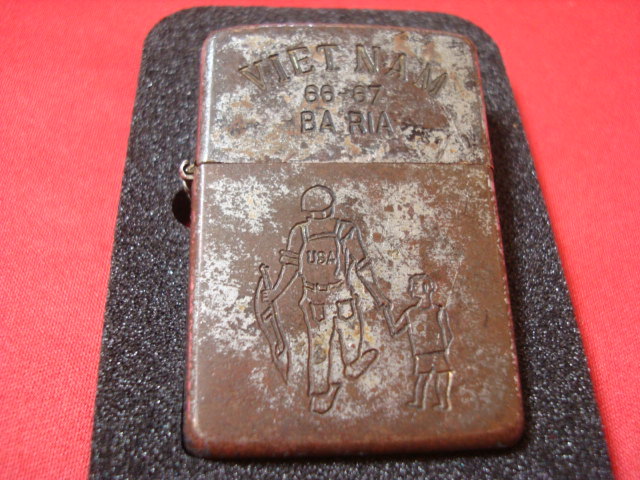 □ヤレ感 抜群!ヴィンテージ品!□VIET NAM 66-67 BARIA□VIETNAM Zippo