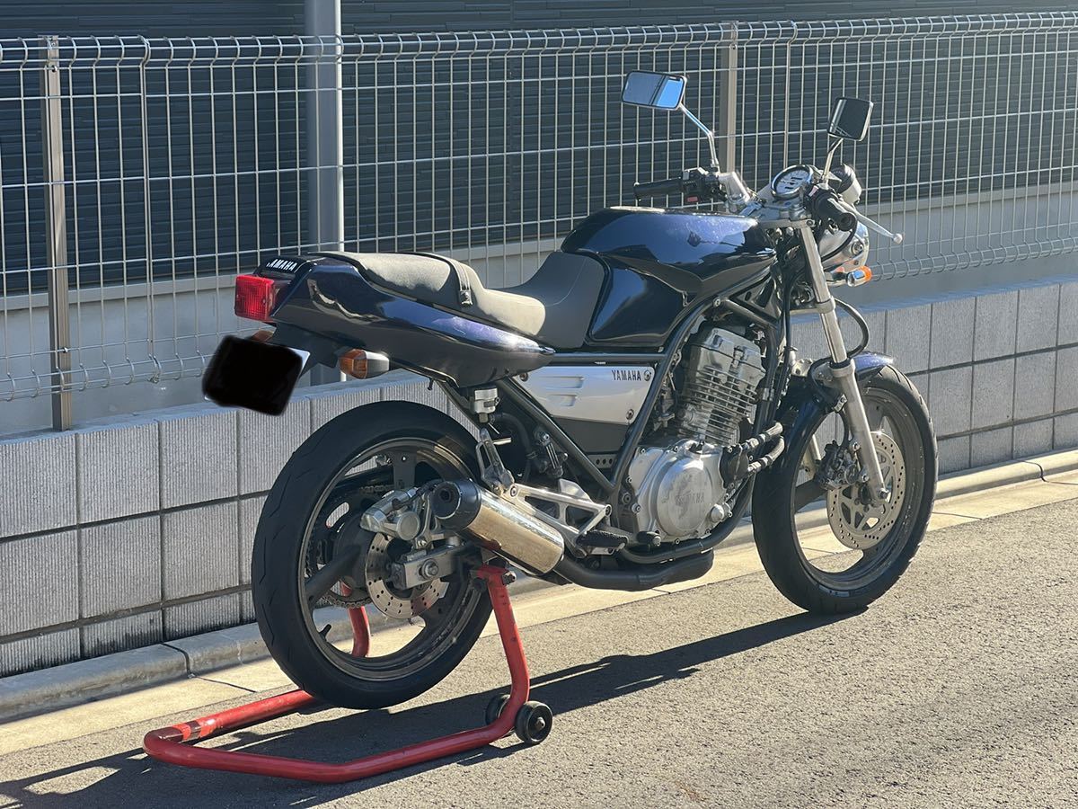 新品ですが、自宅保存の為、箱がやや汚れあり 希少パーツ多数! ヤマハ SRX250 3WP 1991 低走行6，848km 走行ok 自賠