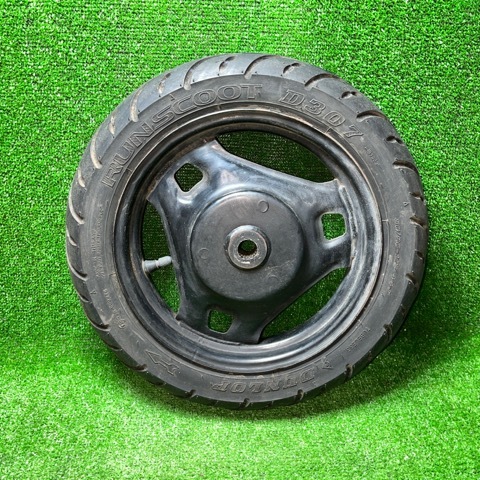 【B-625】　スズキ　レッツ4　CA45A　リアホイール　タイヤ　現状品